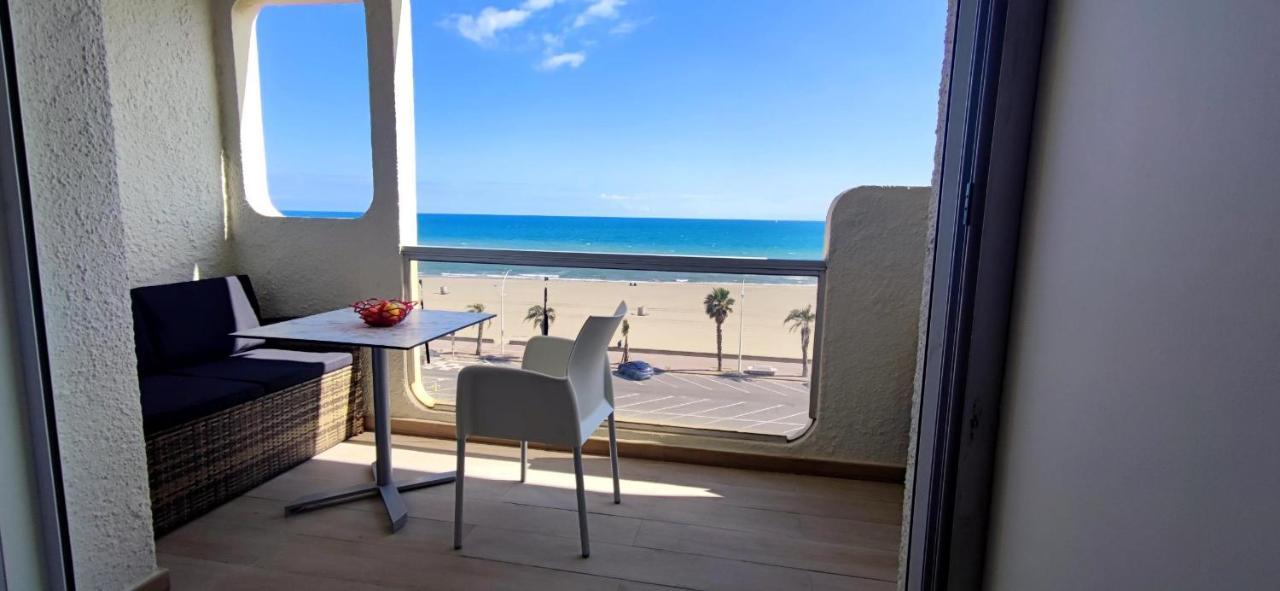 Belle Vue Mer Canet Plage Acces Piscine Couverte Et Chauffee Εξωτερικό φωτογραφία